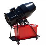 Cañón de espuma- de lado